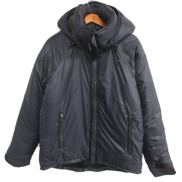 【中古】ワイルドシングス WILDTHINGS PERTEX プリマロフト 中綿ジャケット 黒 ブラック L メンズ