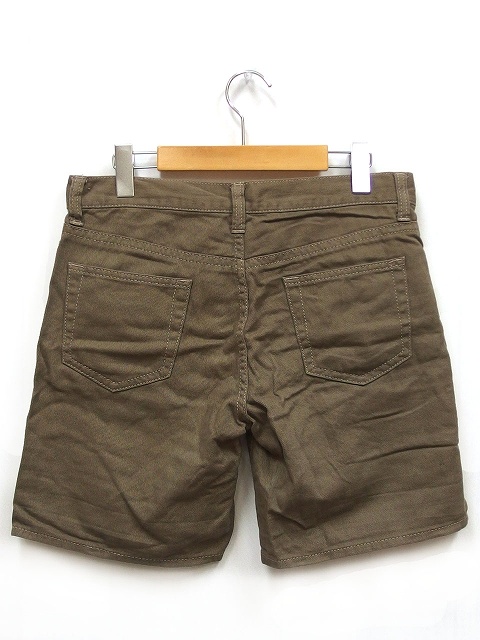 中古 ユニクロ Uniqlo パンツ ショート丈 ハーフ丈 カツラギ ジップフライ コットン 綿 無地 26 ベージュ Kt レディースの通販はau Pay マーケット ブランド古着のベクトル