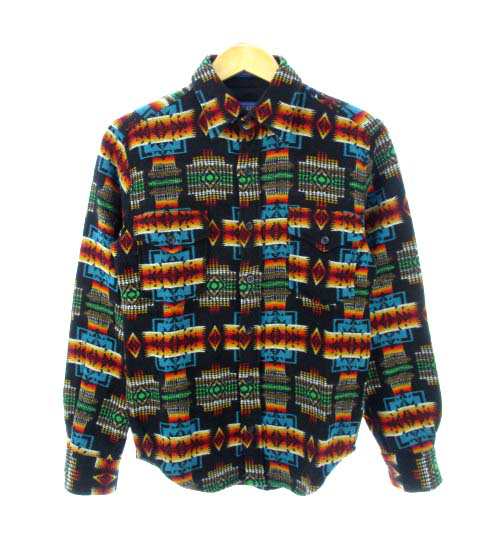 中古 ペンドルトン Pendleton ウールシャツ ネイティブ柄 総柄 ブラック S メンズの通販はau Pay マーケット ブランド古着のベクトル