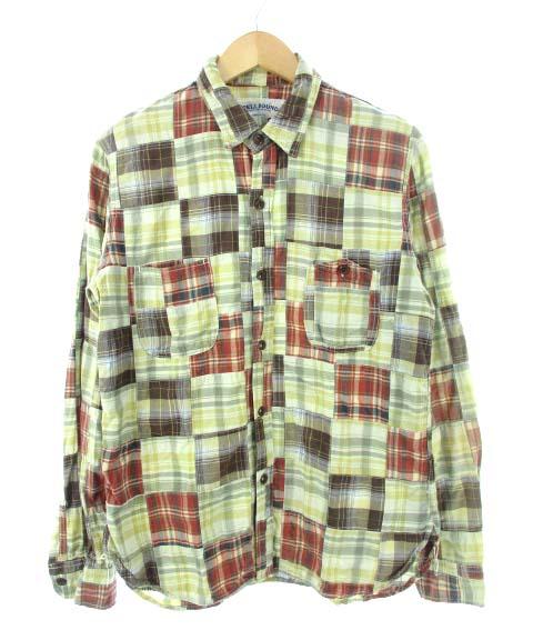 中古 スペルバウンド Spellbound パッチワーク シャツ チェック柄 ワークシャツ Size2 メンズの通販はau Pay マーケット ブランド古着のベクトル