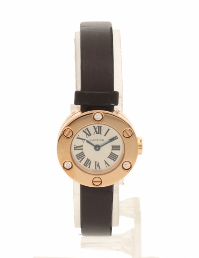 中古 カルティエ Cartier 腕時計 ラブコレクション ラブウォッチ レディース ピンクゴールド We K18pg ダイヤモンド レザーの通販はau Pay マーケット ブランド古着のベクトル