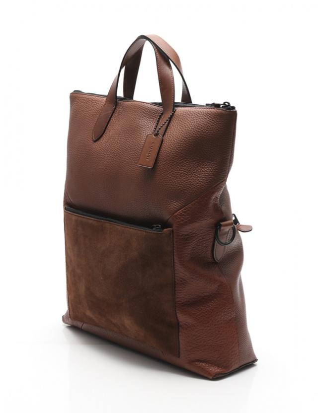 中古 コーチ Coach トートバッグ ショルダーバッグ 茶 レザー 2way メンズの通販はau Pay マーケット ブランド古着のベクトル