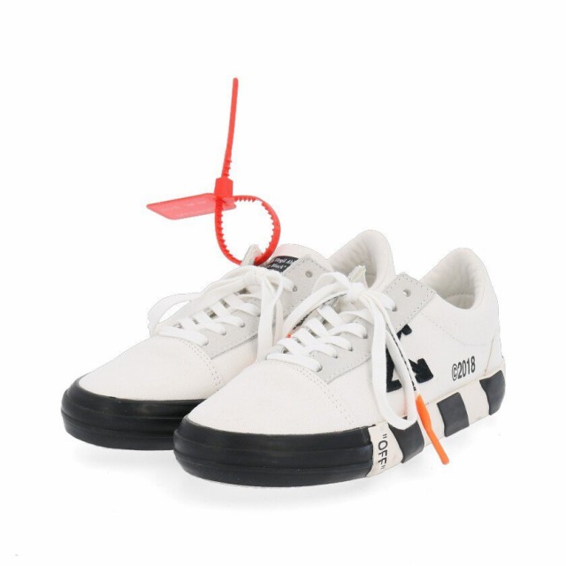 中古 オフホワイト Off White ローカット スニーカー 白 黒 オレンジ 39 シューズ キャンバス スエード 18aw Vulc Low Top メンズの通販はau Pay マーケット ブランド古着のベクトル