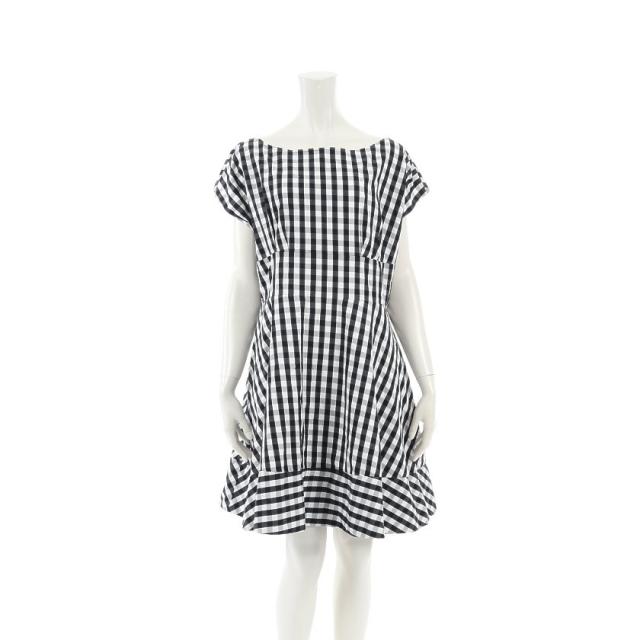 中古 ケイトスペード Kate Spade ワンピース 白 黒 14 チェック柄 Njmu8717 コットン Gingham Fiorella Dress レディースの通販はau Pay マーケット ブランド古着のベクトル
