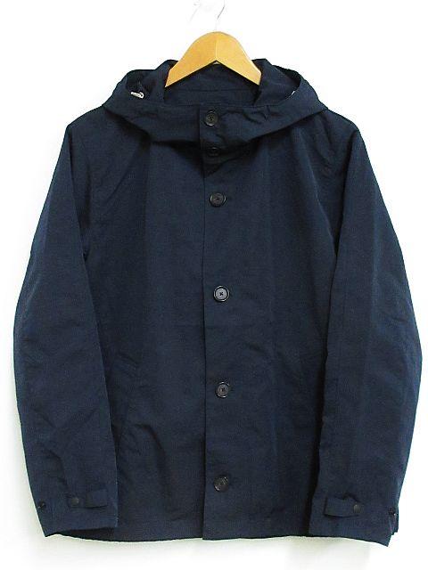 中古 ナノユニバース Nano Universe 割織 フード ブルゾン ジャケット 薄手 668 ネイビー M メンズの通販はau Pay マーケット ブランド古着のベクトル