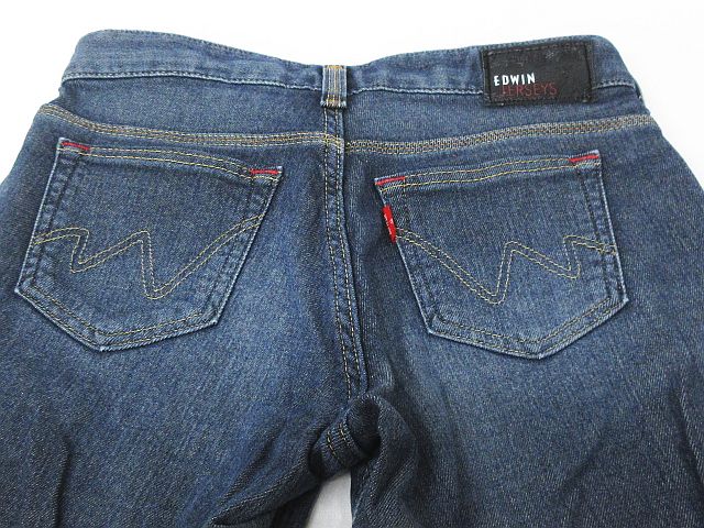 中古 エドウィン Edwin ジャージーズ テーパード デニム パンツ ジーンズ Er117l インディゴ S 01 レディースの通販はau Pay マーケット ブランド古着のベクトル