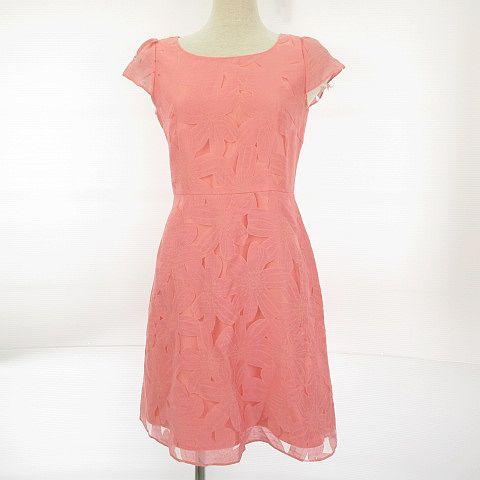 中古 未使用品 プロポーション ボディドレッシング ワンピース キャップスリーブ ミニ 花柄 ピンク 2 レディースの通販はau Pay マーケット ブランド古着のベクトル