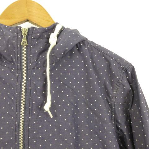 中古 ユニクロ Uniqlo ジャケット ブルゾン パーカー 長袖 薄手 ドット 紺 L E260 メンズ レディースの通販はau Pay マーケット ブランド古着のベクトル