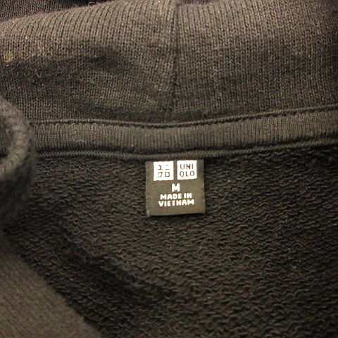 中古 ユニクロ Uniqlo パーカーワンピース スウェット 長袖 ひざ丈 黒 M 56 レディースの通販はau Pay マーケット ブランド古着のベクトル