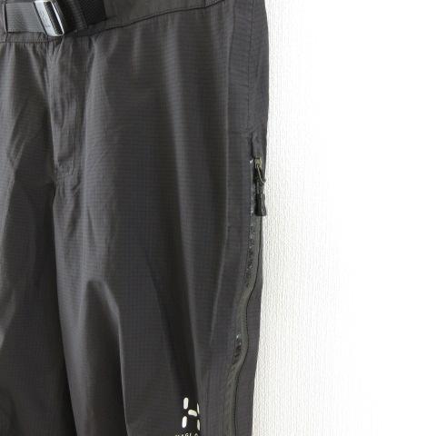 中古】ホグロフス HAGLOFS GORE TEX ナイロンパンツ ロング ロゴ