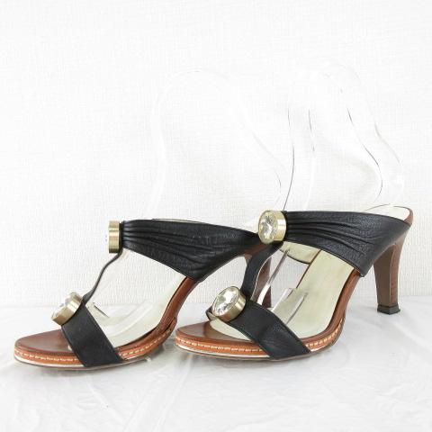 ランバン　LANVIN  サンダル　ミュール ランバン オン ブルー LANVIN en Bleu リボンモチーフミュール