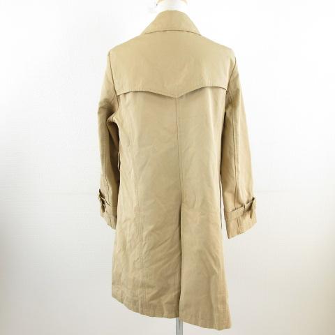 中古】ニーム NIMES トレンチコート 長袖 ベージュ *A82