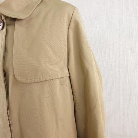中古】ニーム NIMES トレンチコート 長袖 ベージュ *A82
