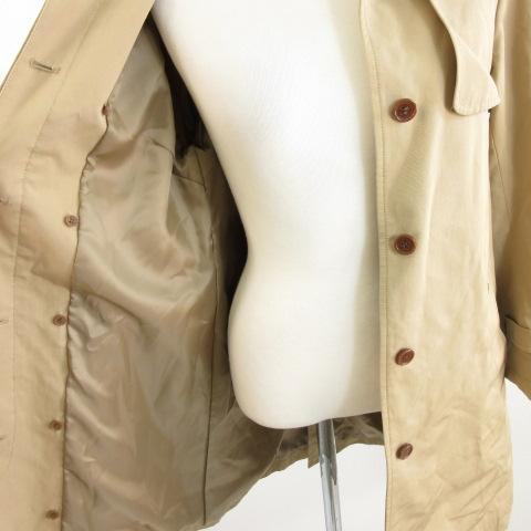 中古】ニーム NIMES トレンチコート 長袖 ベージュ *A82