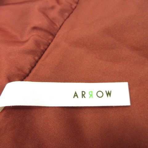 中古】アロー ARROW ジャンスカ ワンピース プリーツ ミニ ボルドー M