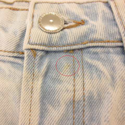 中古】ザラ ZARA デニムショートパンツ 水色 38 *T128