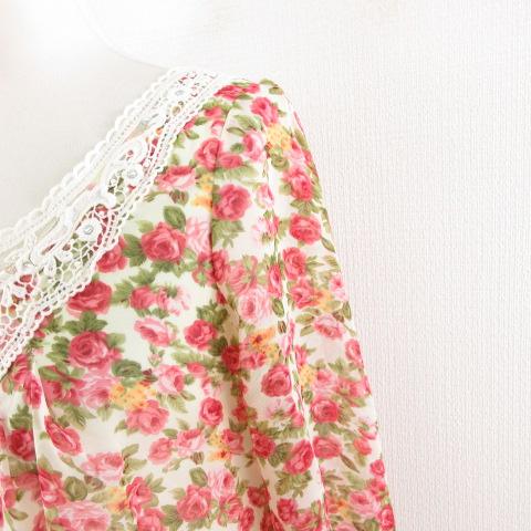 美品★マックスマーラ★袖なしチュニック＊黒(花柄) マックスマーラ（柄花・植物）（レディースファッション）の通販