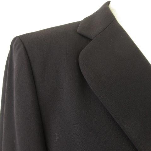 中古】ジルサンダー JIL SANDER テーラードジャケット 長袖 焦げ茶 36