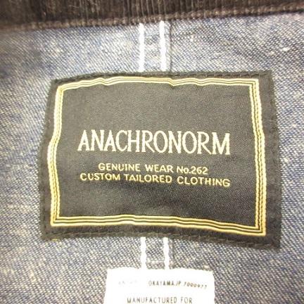中古】アナクロノーム anachronorm カバーオール 長袖 デニム