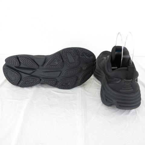 【中古】未使用品 ホカオネオネ HOKA ONE ONE スニーカー 1123202-BBLC 黒 26.5cm *T257 メンズ