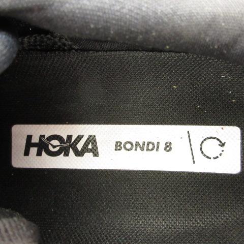【中古】未使用品 ホカオネオネ HOKA ONE ONE スニーカー 1123202-BBLC 黒 26.5cm *T257 メンズ
