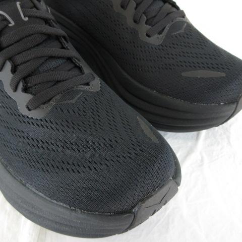 【中古】未使用品 ホカオネオネ HOKA ONE ONE スニーカー 1123202-BBLC 黒 26.5cm *T257 メンズ