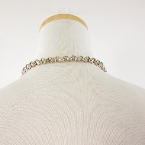 【中古】スタイリング styling/ kei shirahata ACE BY MORIZANE ネックレス シルバー *T542 レディース_1
