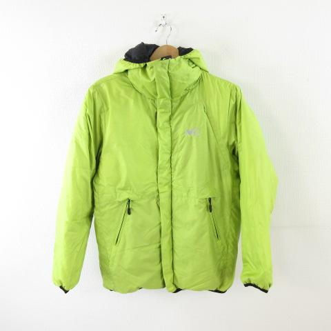 中古】ミレー MILLET リバーシブルダウンジャケット ジップアップ 長袖