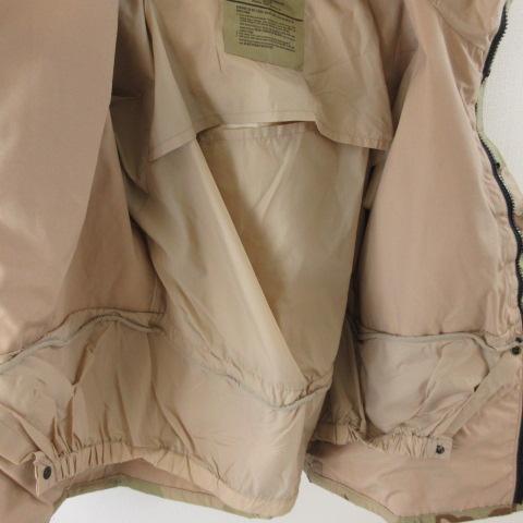 【中古】ユーエスアーミー U.S.ARMY ECWCS COLDWEATHER ミリタリージャケット 長袖 カモフラージュ柄 迷彩柄  M メンズ