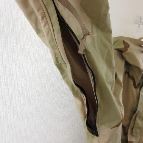 【中古】ユーエスアーミー U.S.ARMY ECWCS COLDWEATHER ミリタリージャケット 長袖 カモフラージュ柄 迷彩柄  M メンズ