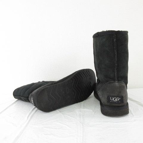 UGG アグ クラシック ショート ムートンブーツ 25cm ブラック UGG(アグ