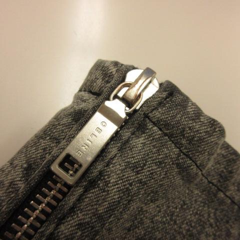 【中古】セリーヌ CELINE デニムパンツ ジーンズ ロング カーゴ ストレッチ 黒 34 *T806 メンズ_7