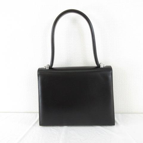 【中古】モラビト MORABITO トラヴィアータ ハンドバッグ カーフレザー 黒 *A295 レディース_1