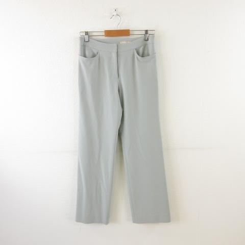 【中古】インポートロッサ Rossa ロングパンツ スラックス ストレッチ グレー 44 *A717 レディース