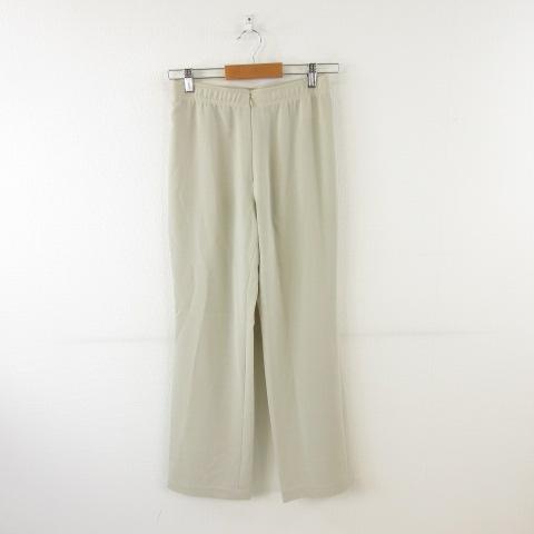 【中古】インポートロッサ Rossa ロングパンツ ストレッチ ベージュ 42 *A718 レディース