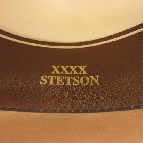 中古】ステットソン STETSON フェルトハット BEAVER 茶 7 1/2 *T1 メンズ