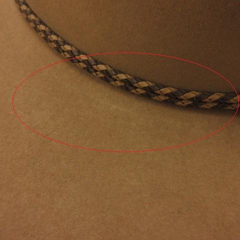 【中古】ステットソン STETSON フェルトハット BEAVER 茶 7 1/2 *T1 メンズ 中古】ステットソン STETSON フェルトハット BEAVER 茶 7 1/2 *T1 メンズ