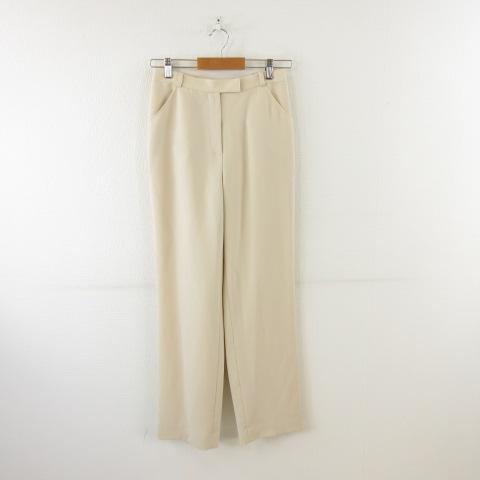 【中古】ソニア ソニアリキエル SONIA SONIA RYKIEL ロングパンツ ストレート ベージュ 38 *A171 レディース