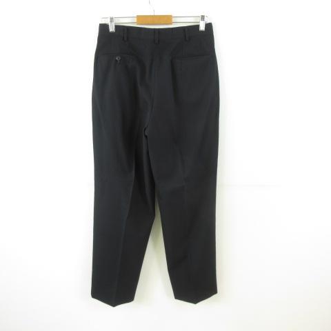 【中古】タケオキクチ TAKEO KIKUCHI スーツ ブラックフォーマル ダブルジャケット 長袖 パンツ 黒 *T372 メンズ_5