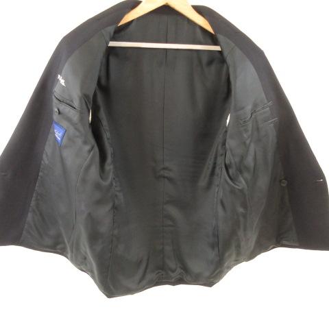 【中古】タケオキクチ TAKEO KIKUCHI スーツ ブラックフォーマル ダブルジャケット 長袖 パンツ 黒 *T372 メンズ_8