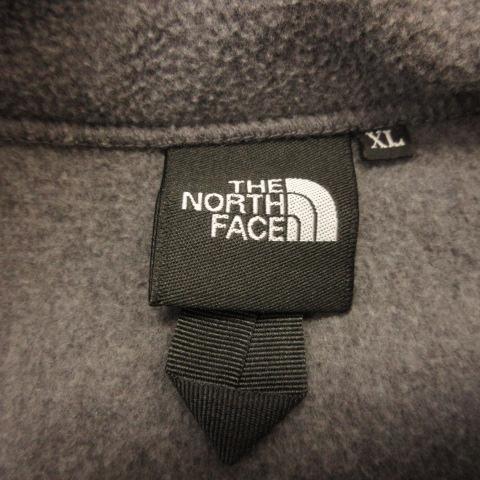 【中古】ザノースフェイス THE NORTH FACE デナリジャケット 長袖 フリース グレー 黒 XL *T624 メンズ_2