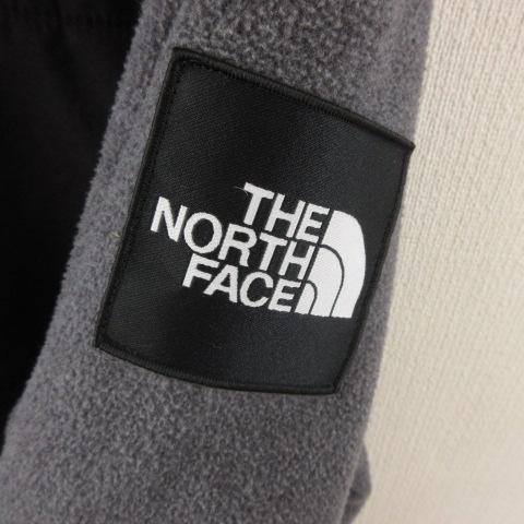 【中古】ザノースフェイス THE NORTH FACE デナリジャケット 長袖 フリース グレー 黒 XL *T624 メンズ_4