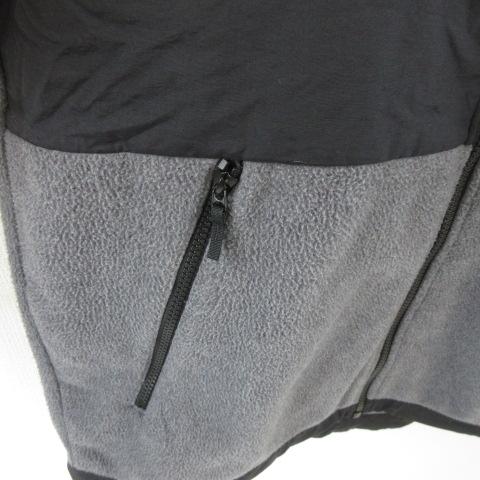 【中古】ザノースフェイス THE NORTH FACE デナリジャケット 長袖 フリース グレー 黒 XL *T624 メンズ_6