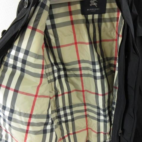 【中古】バーバリー ロンドン BURBERRY LONDON 2WAYコート ダウン 長袖 黒 M *A781 メンズ_4