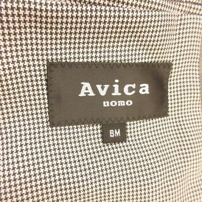 【中古】ワタベウェディング Avica uomo タキシード スーツ 3ピース ジャケット パンツ ベスト グレー BM メンズ_2