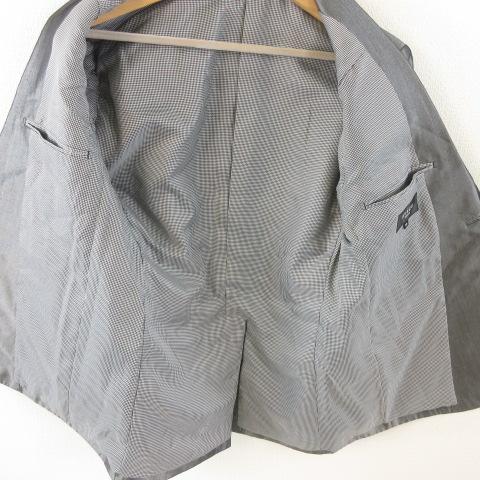 【中古】ワタベウェディング Avica uomo タキシード スーツ 3ピース ジャケット パンツ ベスト グレー BM メンズ_6
