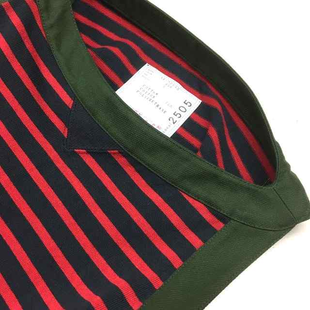 中古 サカイ Sacai 16ss ノースリーブ ボーダーワンピース チュニック 2 レッド 赤 春夏 レディースの通販はau Pay マーケット ブランド古着のベクトル