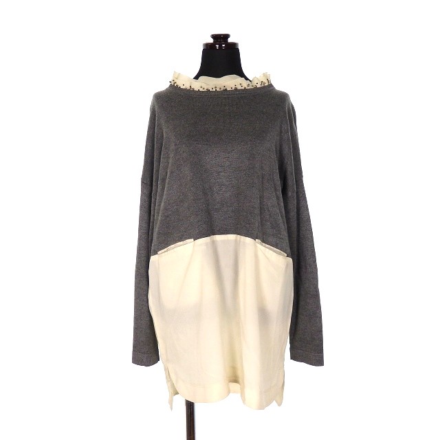 中古 アレキサンダーマックイーン Alexander Mcqueen ドッキング ニットワンピース チュニック グレー ホワイトの通販はau Pay マーケット ブランド古着のベクトル 中古 アレキサンダーマックイーン Alexander Mcqueen ドッキング ニットワンピース チュニック グレー ホワイトの通販はau Pay マーケット ブランド古着のベクトル
