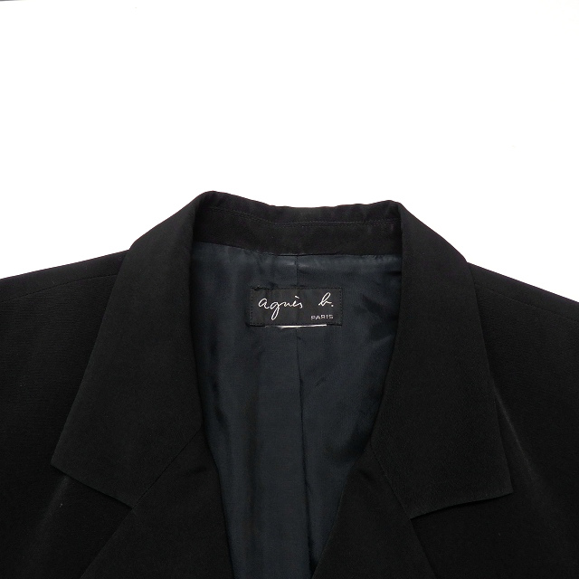 中古 アニエスベー Agnes B セットアップ パンツスーツ 上下 ジャケット スラックス 36 ブラック 黒 レディースの通販はau Pay マーケット ブランド古着のベクトル