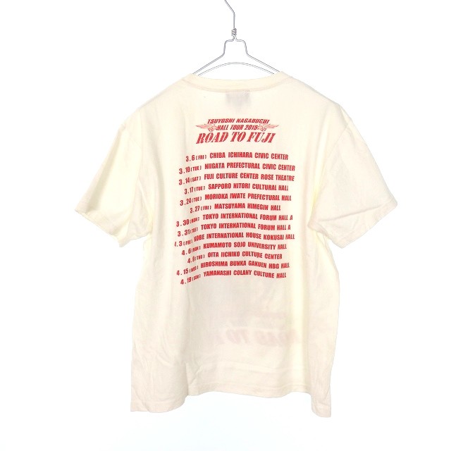 中古 長渕剛 15年 Road To Fuji Tシャツ カットソー 半袖 M ホワイト 白 春夏 メンズの通販はau Pay マーケット ブランド古着のベクトル